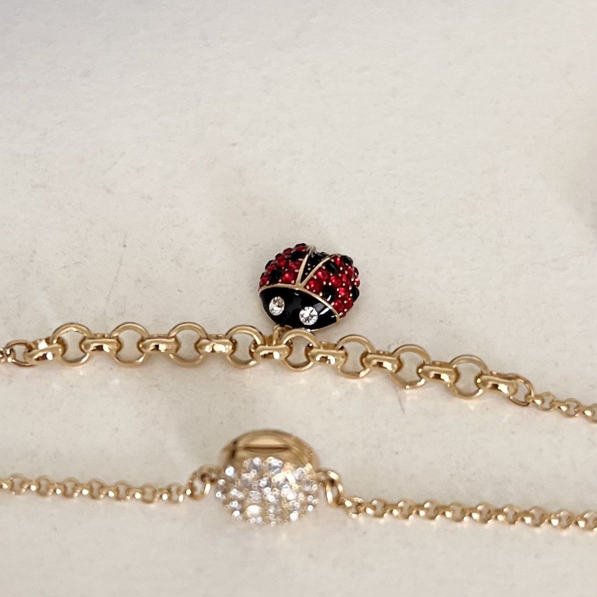 Swarovski Swarovski ladybug pavé charm bracelet Size ONE SIZE - 6 Thumbnail