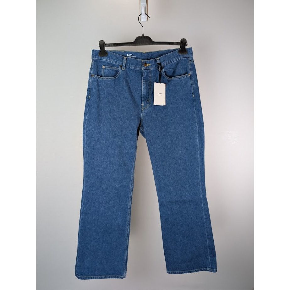 Celine o1rshd1 Denim Jeans in Blue Size US 34 / EU 50 - 1 Thumbnail