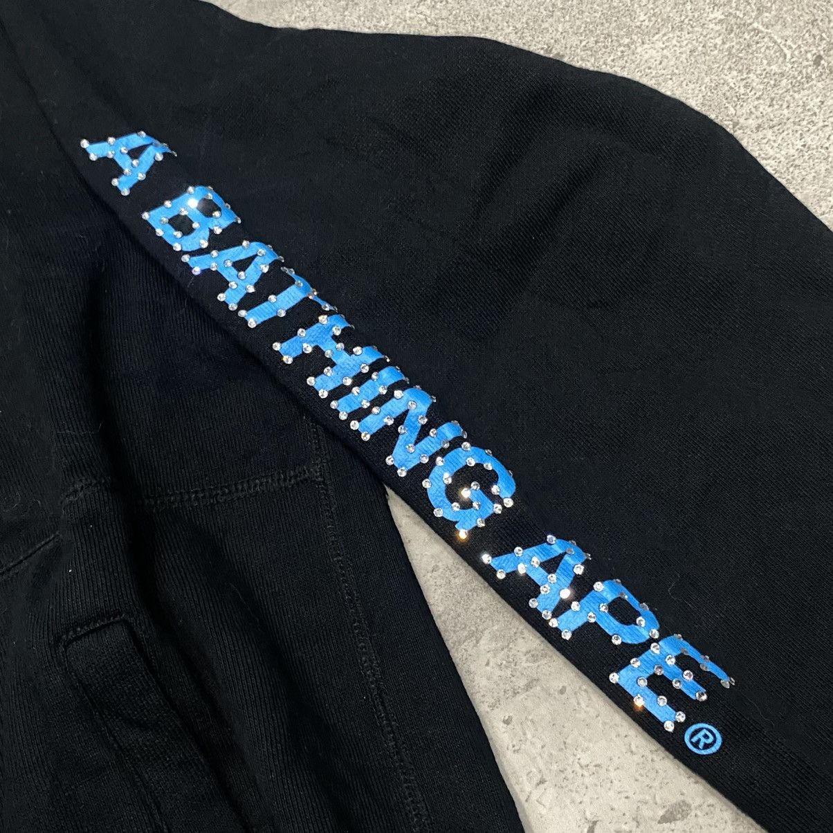 Bape Bape Spellout Swarovski Hoodie Size US L / EU 52-54 / 3 - 7 Thumbnail