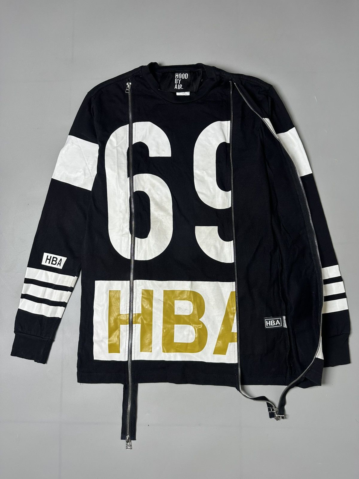 Hood By Air HBA Split 69 - Double Zipper Long Sleeve Size US XXS / EU 40 - 10 Thumbnail
