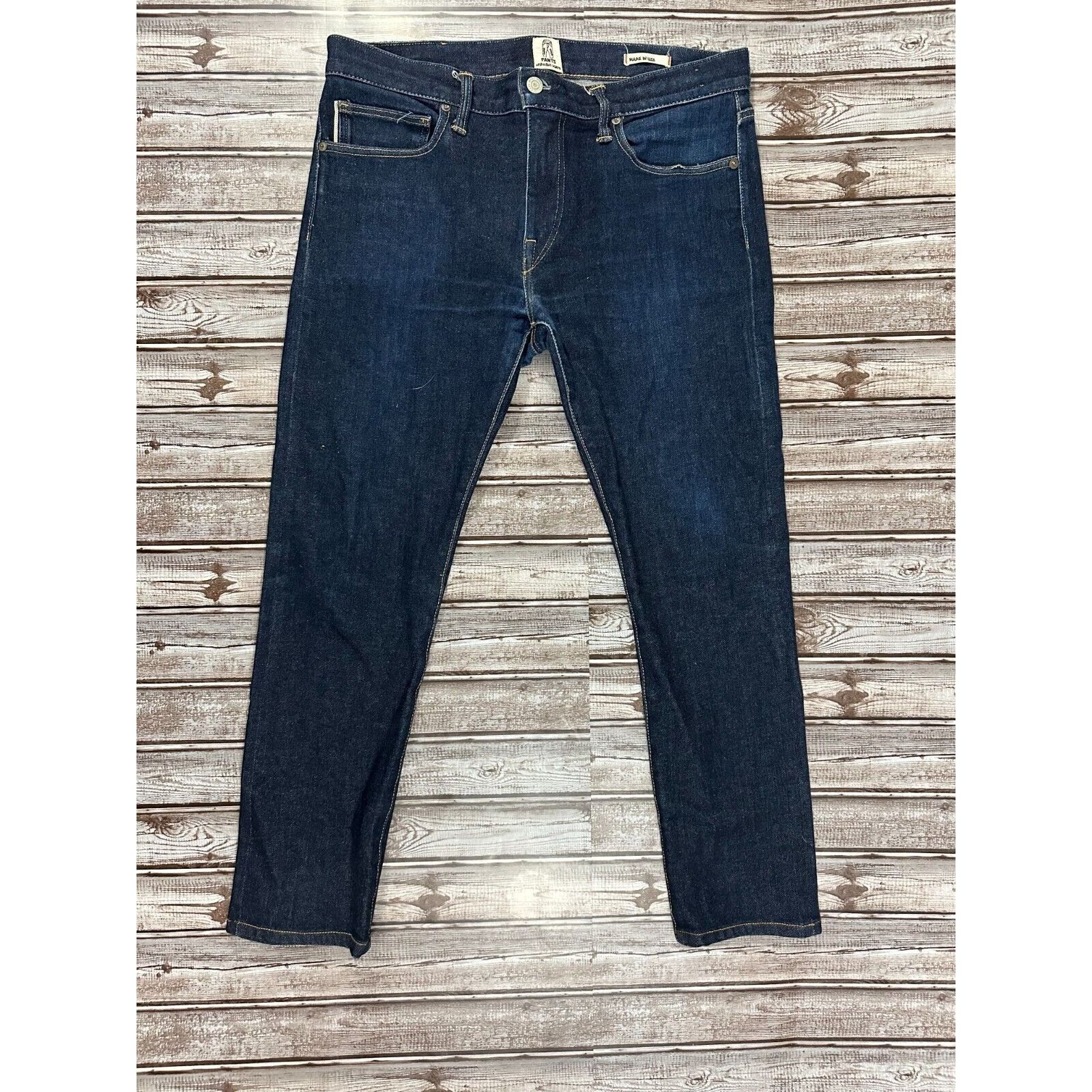 Hiroshi Kato The Needle Selvedge Raw Jeans color Blue size 3