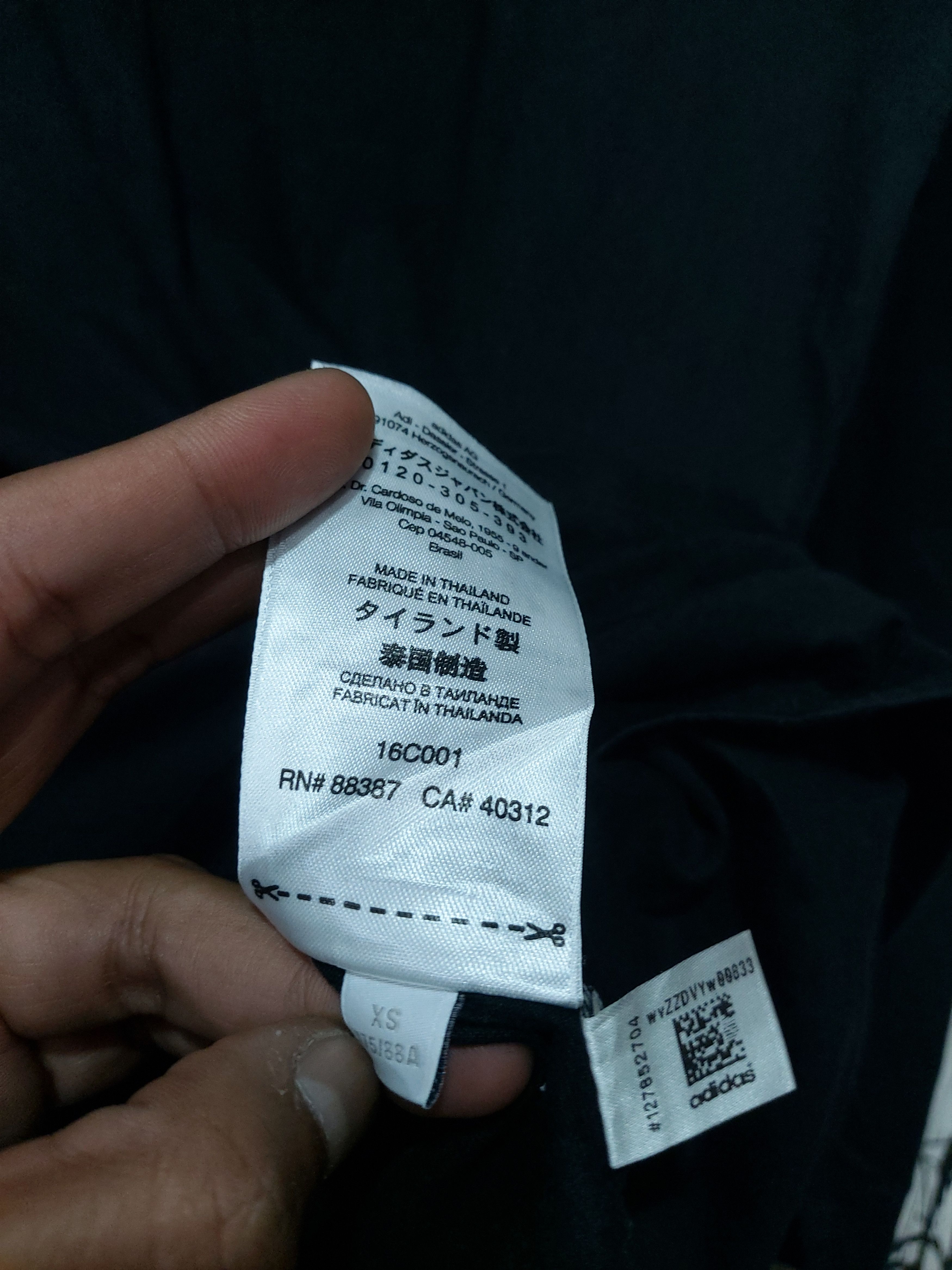 Adidas × Y-3 YOHJI YAMAMOTO X ADIDAS Y-3 LOGO LONGSLEVEE Size US M / EU 48-50 / 2 - 7 Thumbnail