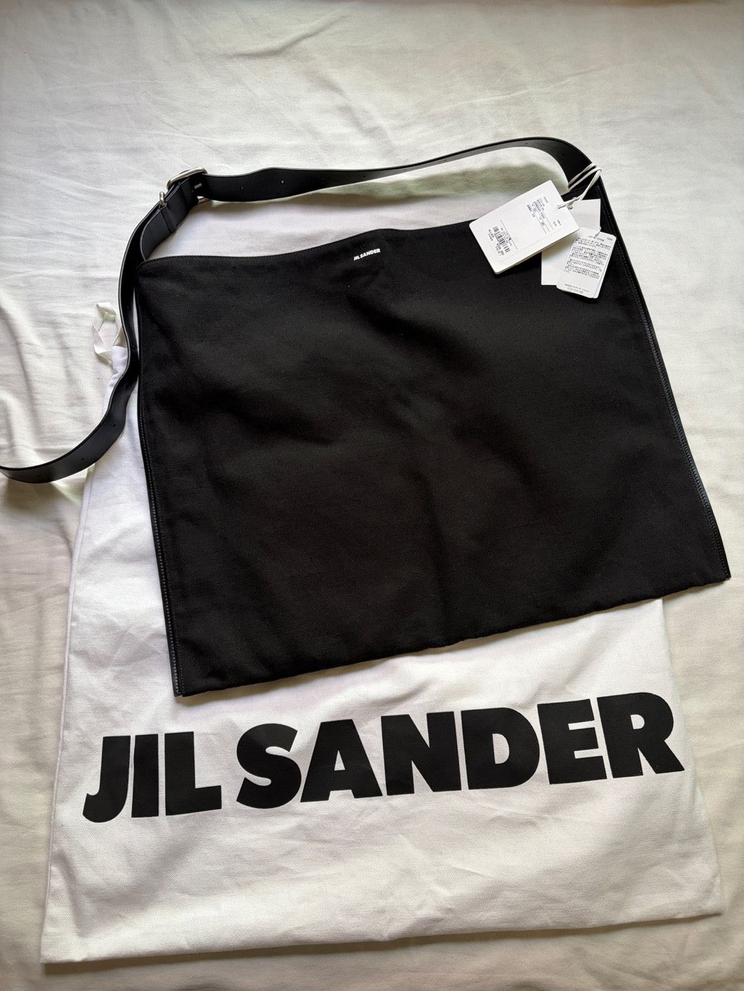 Jil Sander JIL SANDER Belted Tote Bag Hobo Flag croissant Lemaire Size ONE SIZE - 3 Thumbnail