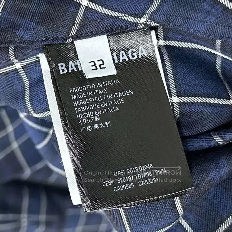 Balenciaga Balenciaga Bow Back Logo Shirt Size 4XL / US 24-26 - 5 Thumbnail