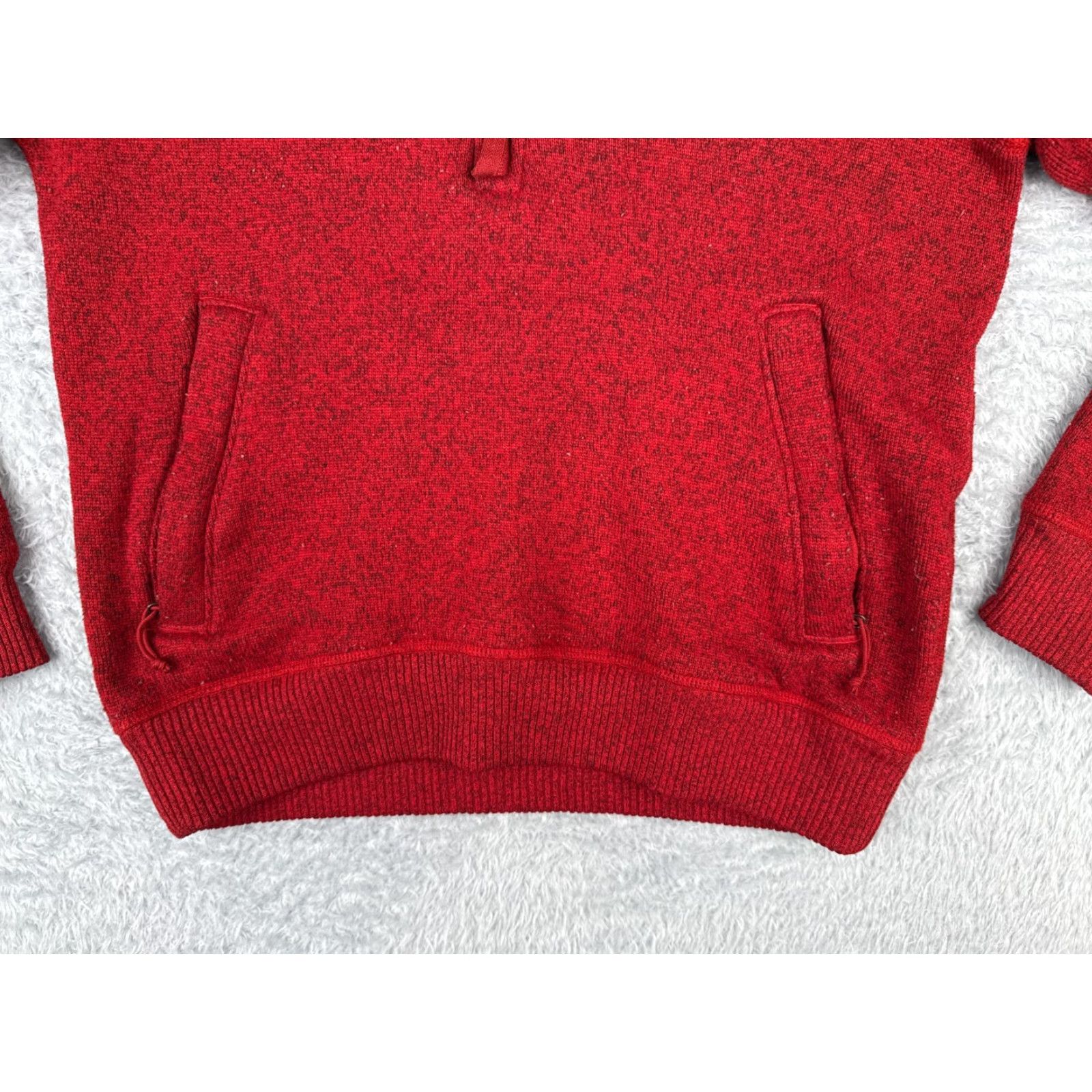 The North Face The North Face Hoodie Men Small Red Pullover Knit 1/4 Zip Size US S / EU 44-46 / 1 - 5 Thumbnail