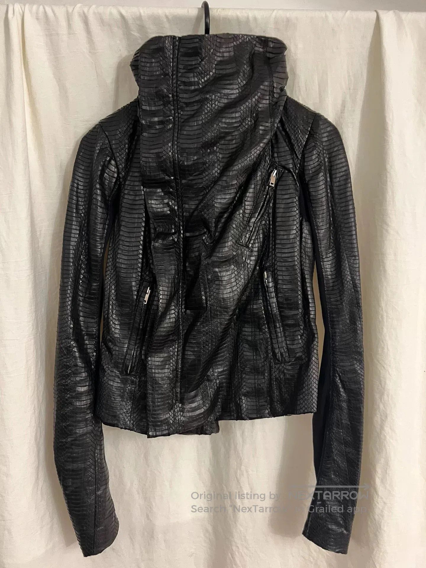 Rick Owens SS11 Rick owens Lambskin Biker Jacket Tylor swift