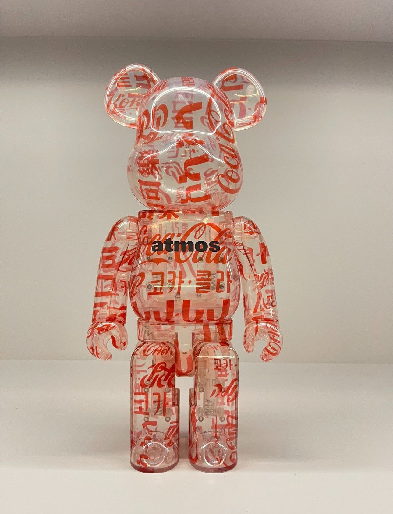 Japanese Brand × Medicom Toy Bearbrick Atmos Coca-cola 400% Size ONE SIZE - 1 Thumbnail
