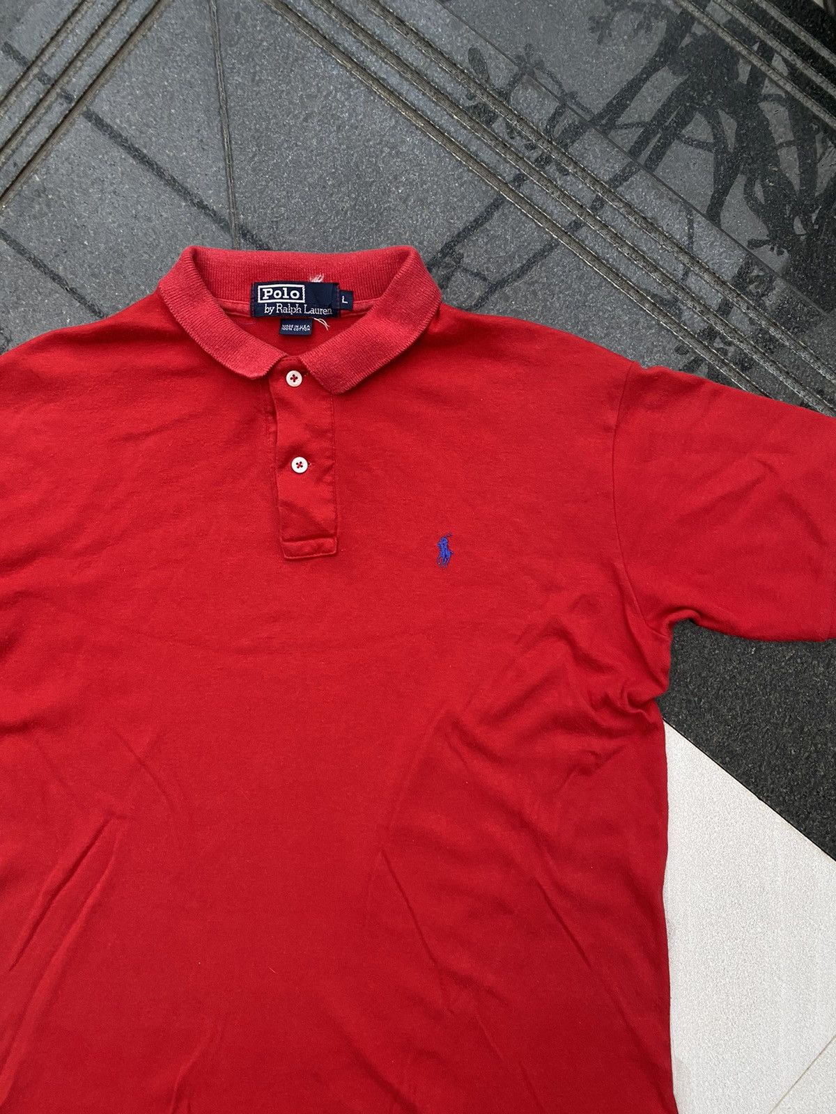 Polo Ralph Lauren × Vintage 90S POLO RL RARE LOGO RETRO Y2K OLD MONEY TEE TSHIRT Size US L / EU 52-54 / 3 - 2 Thumbnail