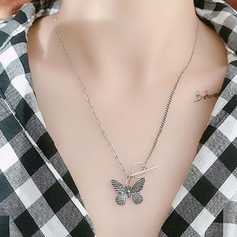 Jewelry Creative Butterfly Necklace Size ONE SIZE - 4 Thumbnail