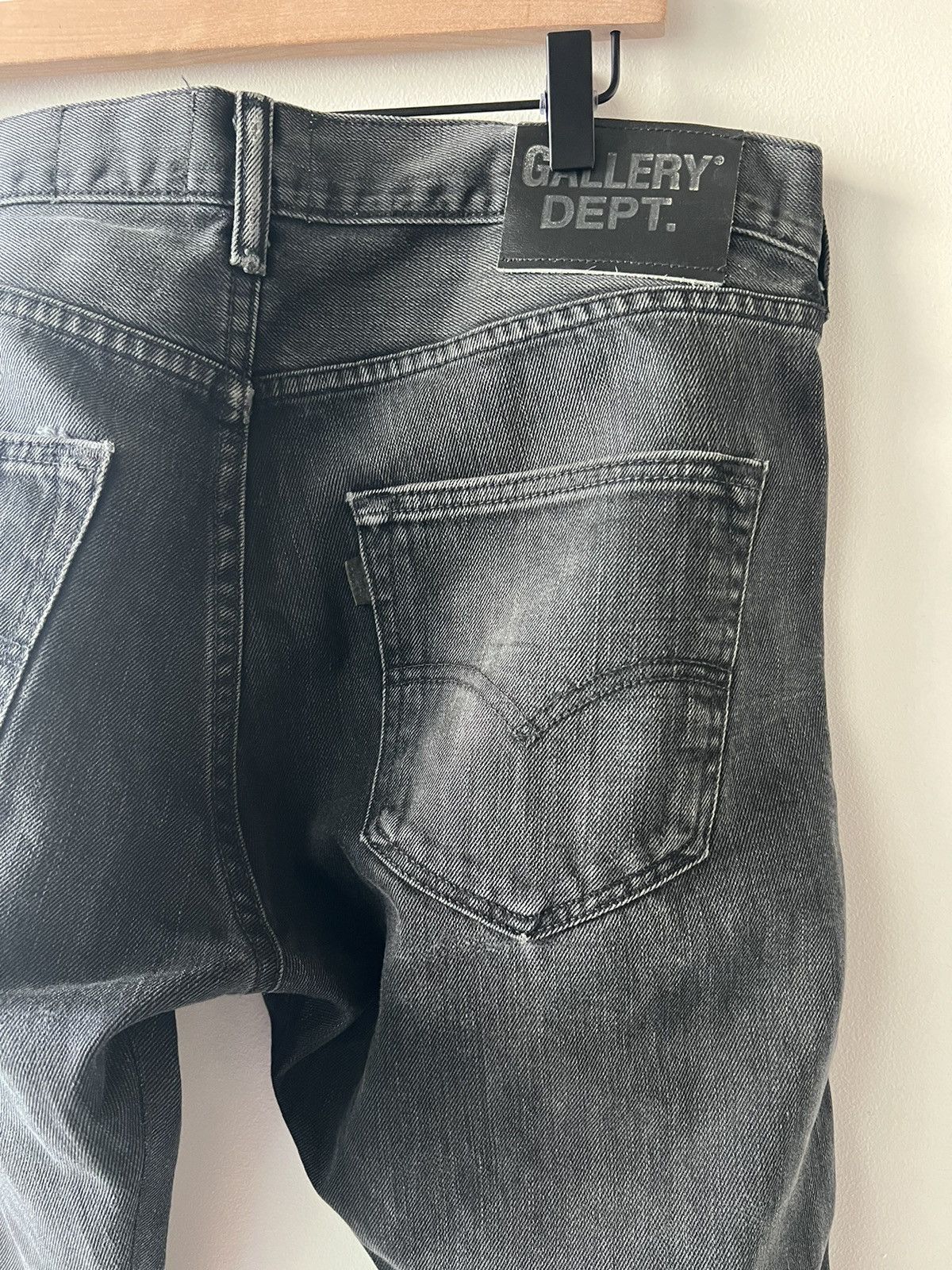 Gallery Dept. Gallery Dept Ready Zip Denim (Black) Size US 32 / EU 48 - 8 Thumbnail