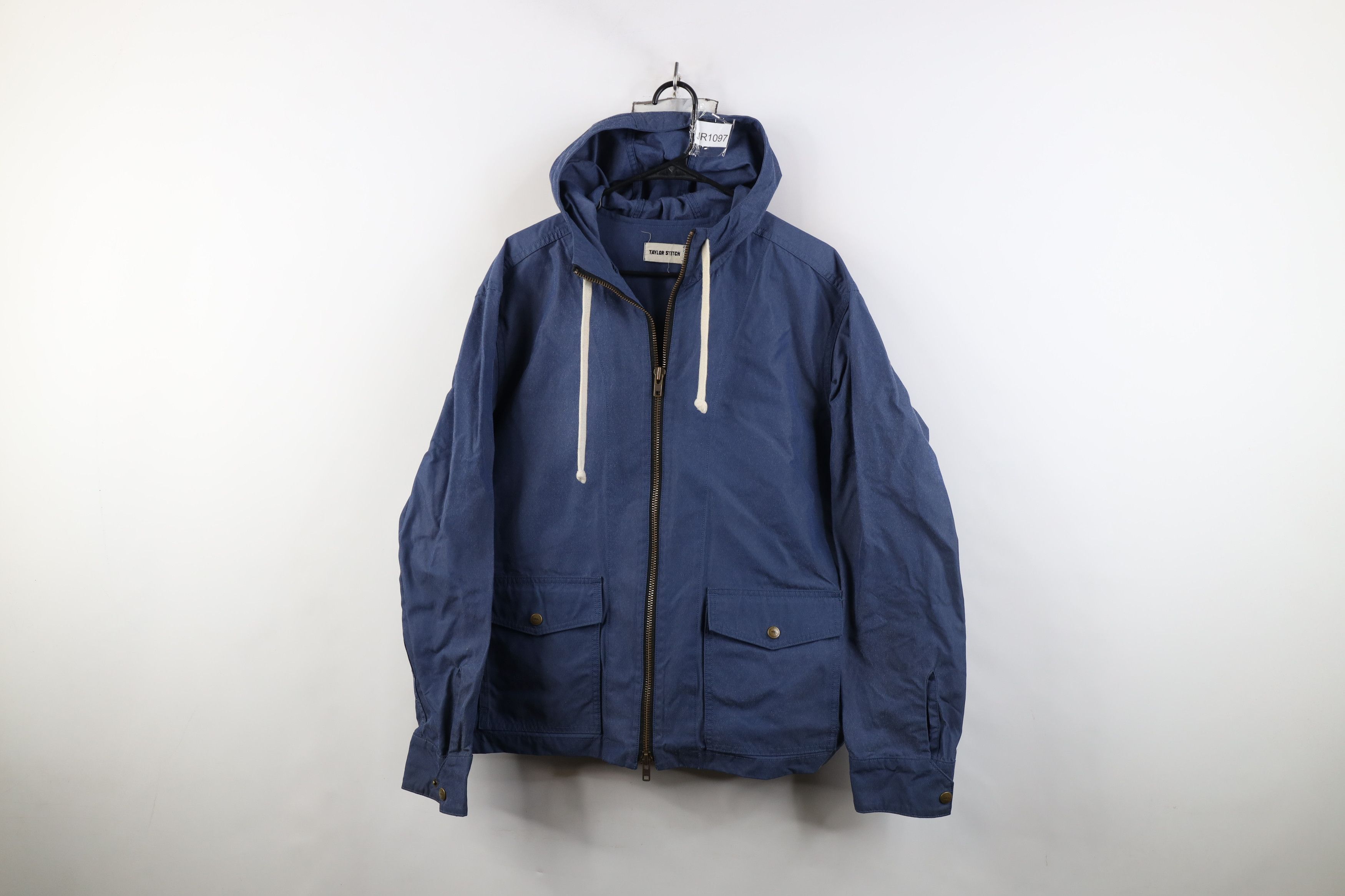 Taylor Stitch Taylor Stitch Canvas Full Zip Hooded Parka Jacket Blue USA Size US XXL / EU 58 / 5 - 1 Thumbnail