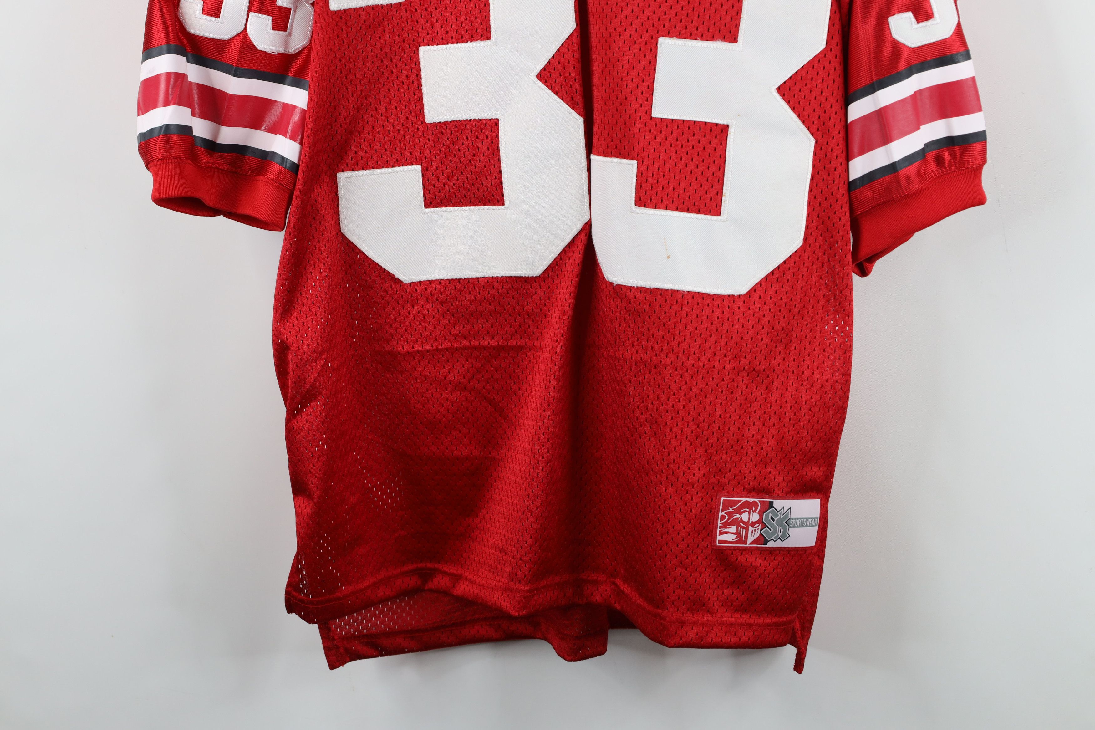Vintage Vintage The Ohio State University Football Jersey Red #33 Size US M / EU 48-50 / 2 - 3 Thumbnail