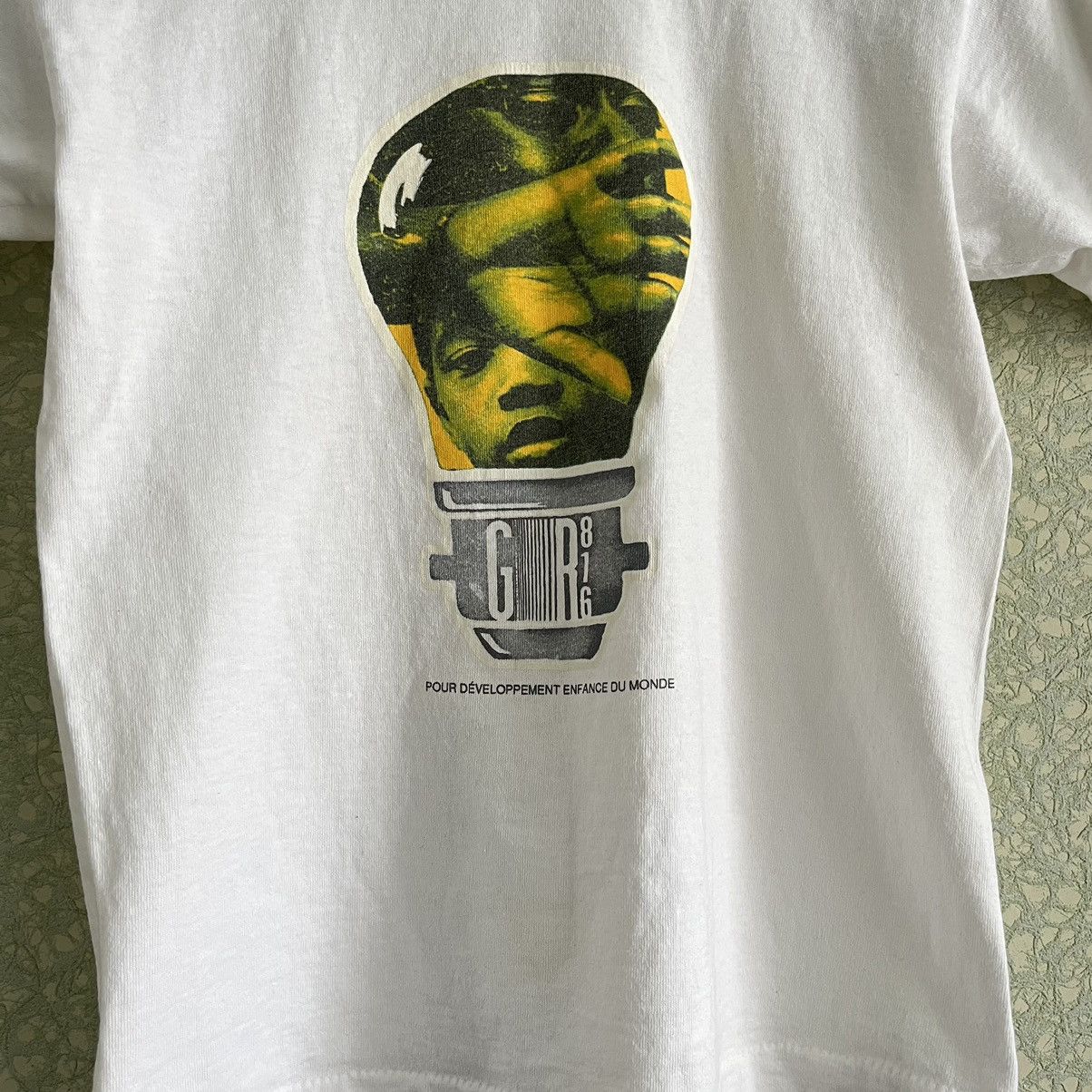 Designer × Vintage GR816 for DEM 1990s Charity T-shirt Size US XS / EU 42 / 0 - 2 Thumbnail
