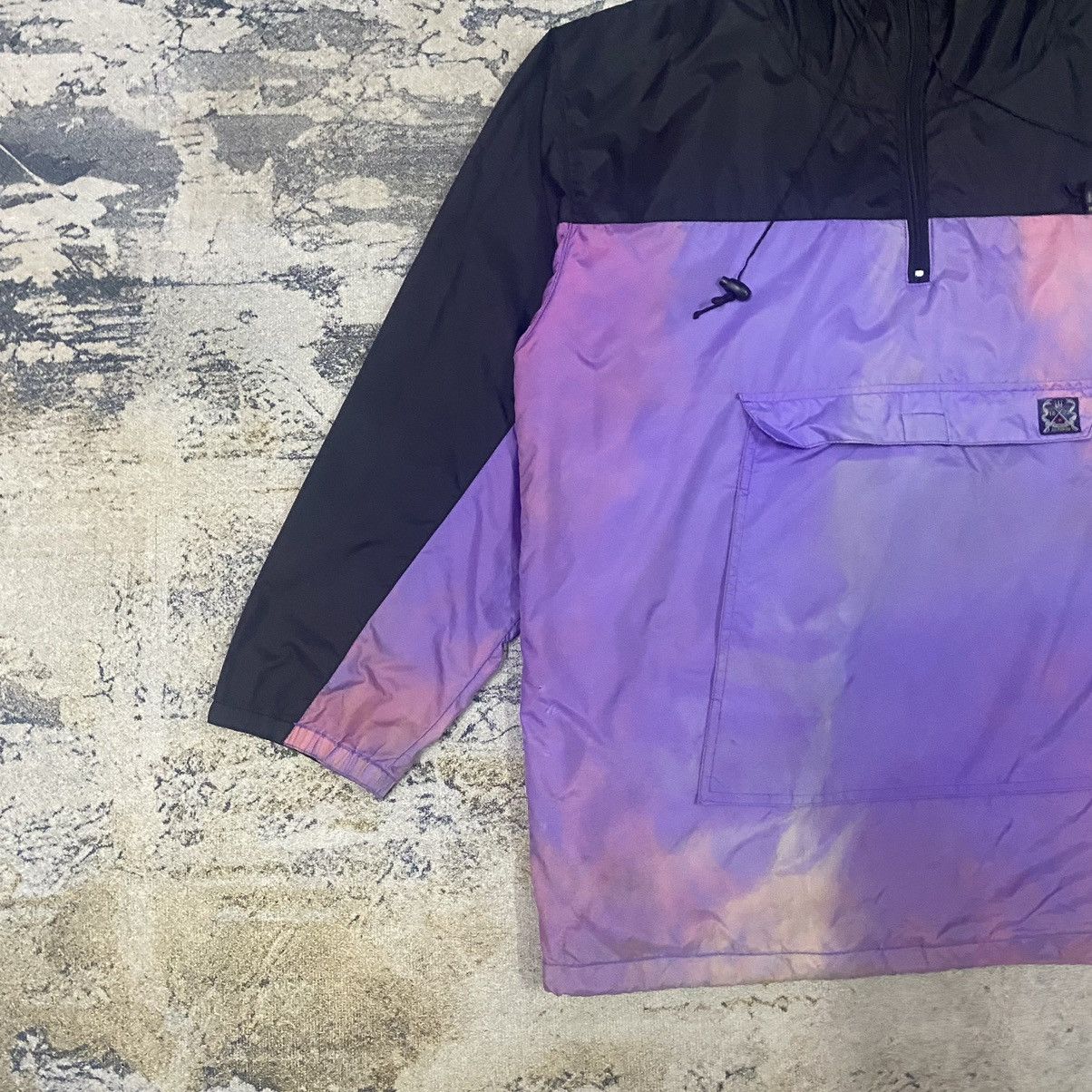 Japanese Brand × Purple × Vintage Vintage Japanese Purple Rainbow Hoodies Anorox Light Jacket Size US XL / EU 56 / 4 - 5 Thumbnail