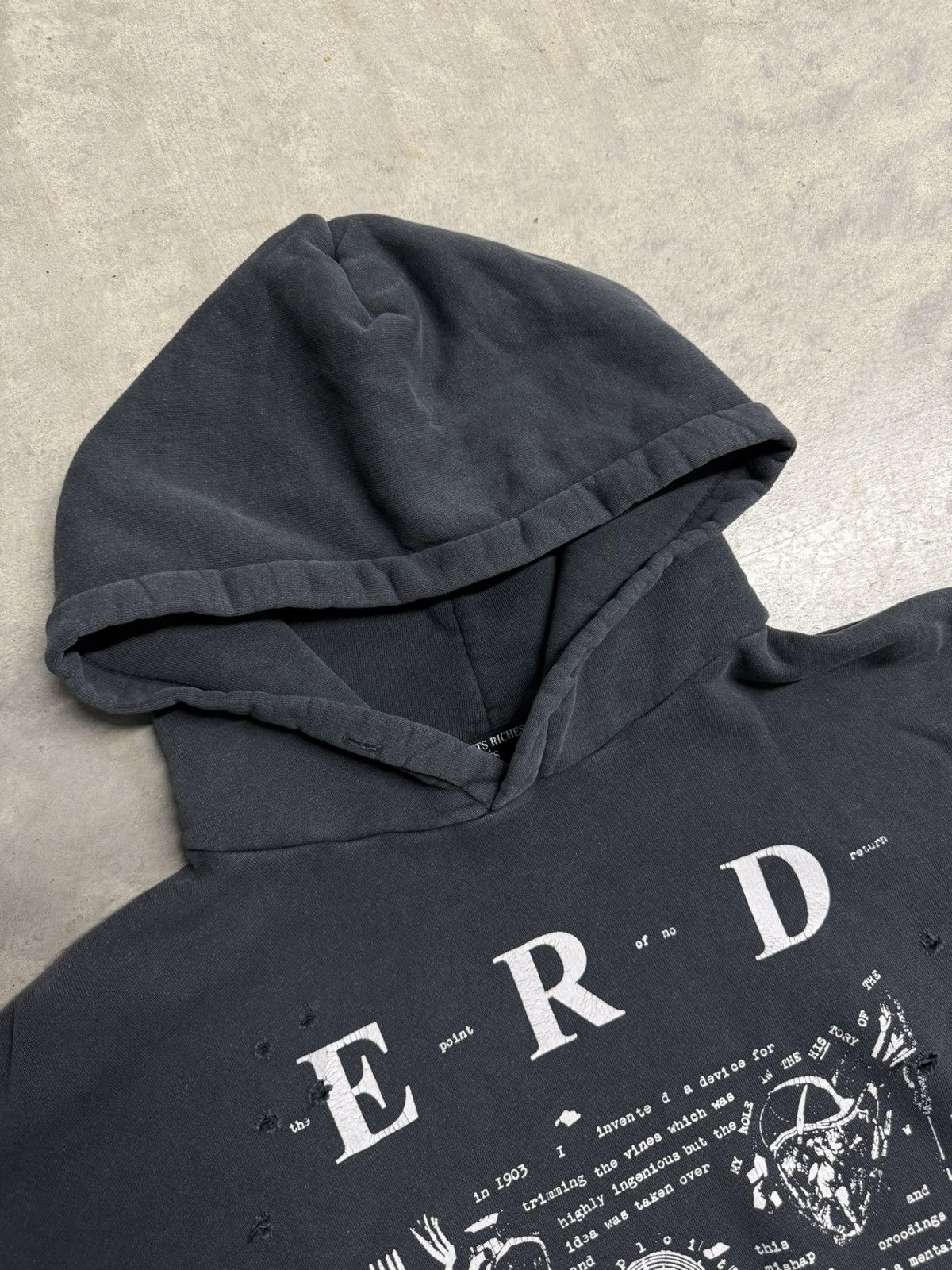 Enfants Riches Deprimes Enfants Riches Déprimés My Role In The War Hoodie Size US L / EU 52-54 / 3 - 4 Thumbnail