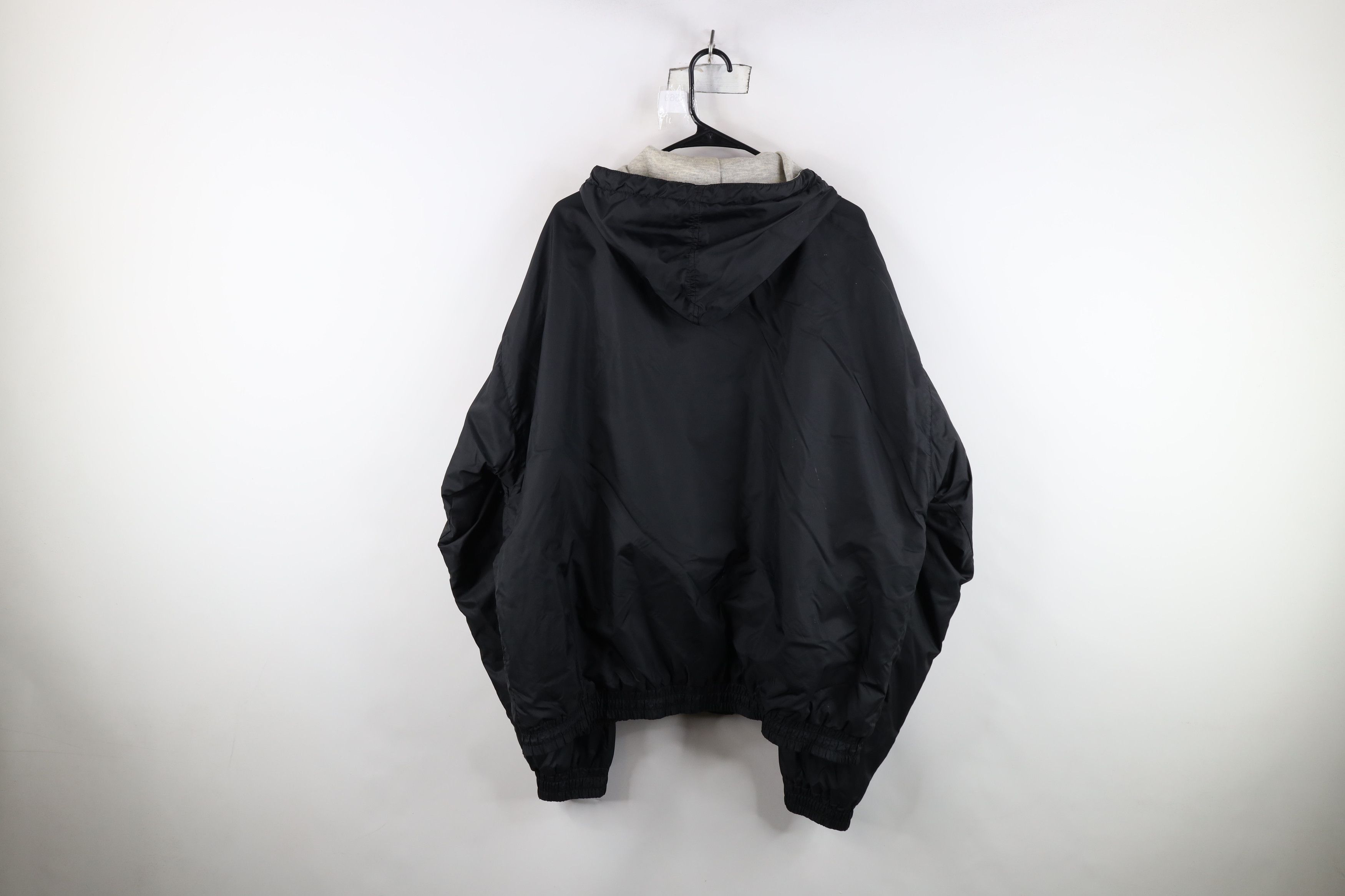 Vintage Vintage 90s Y2K Jeep Motor Co Spell Out Lined Hooded Jacket Size US XXL / EU 58 / 5 - 14 Thumbnail
