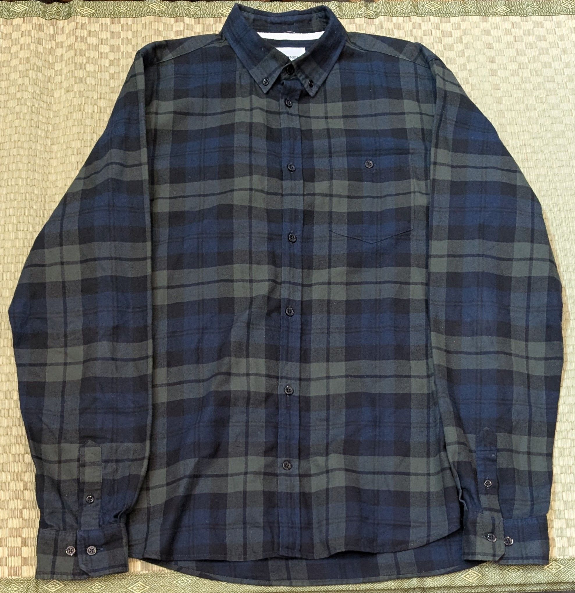 Norse Projects Anton Flannel Checked Shirt Made in Romania