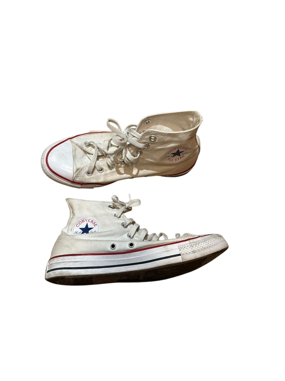 Converse White high top Converse Size US 8 / EU 41 - 2 Thumbnail