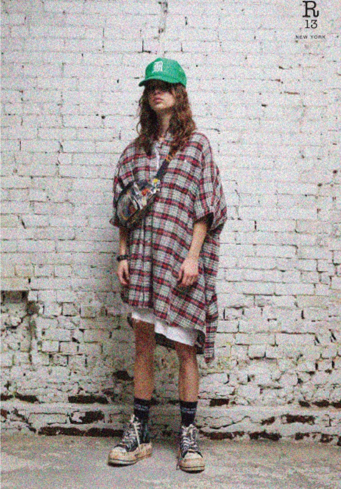 R13 Oversized Cut-off shirt. XL Size XL / US 12-14 / IT 48-50 - 1 Thumbnail
