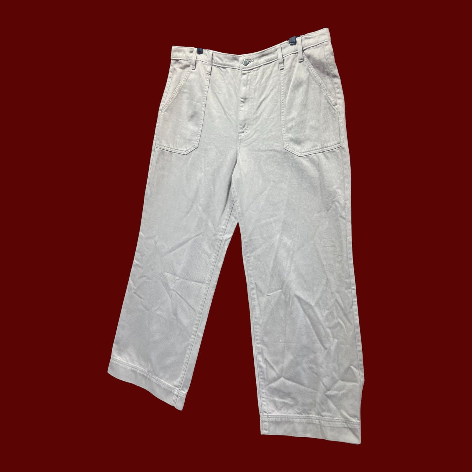 Other Universal Thread - Women's High Waisted Wide Leg Cropped Hig Size 38" / US 16 / IT 52 - 14 Thumbnail