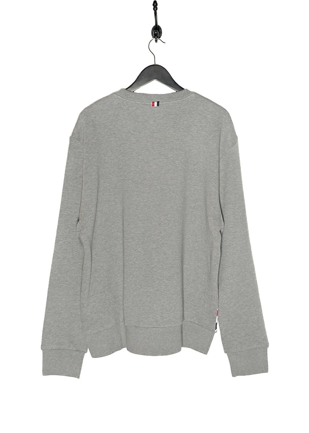 Thom Browne Thom Browne Diagonal Tricolour Stripe Grey Sweatshirt Size US XL / EU 56 / 4 - 5 Thumbnail