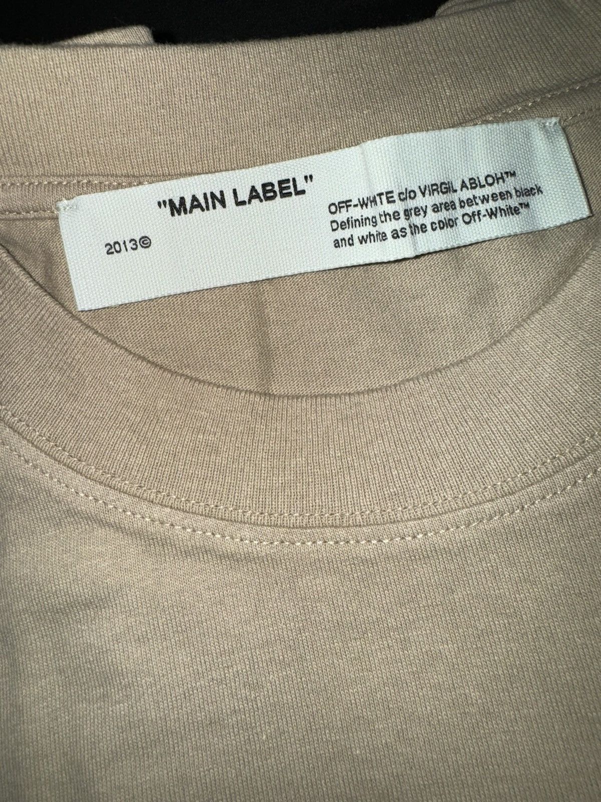 Off-White Off white outlined arrow tee Size US XL / EU 56 / 4 - 4 Thumbnail