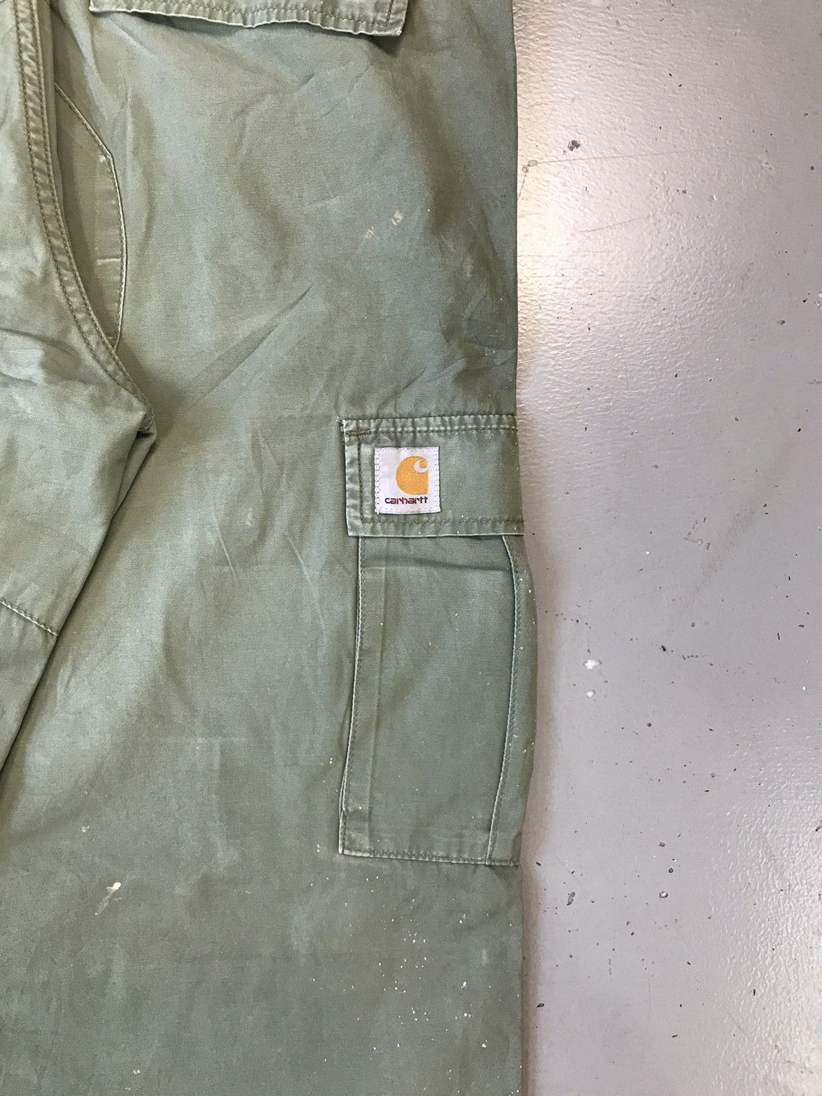 Carhartt × Vintage Vintage Carhartt (WIP) military Ripstop cargo pant Size US 38 / EU 54 - 10 Thumbnail