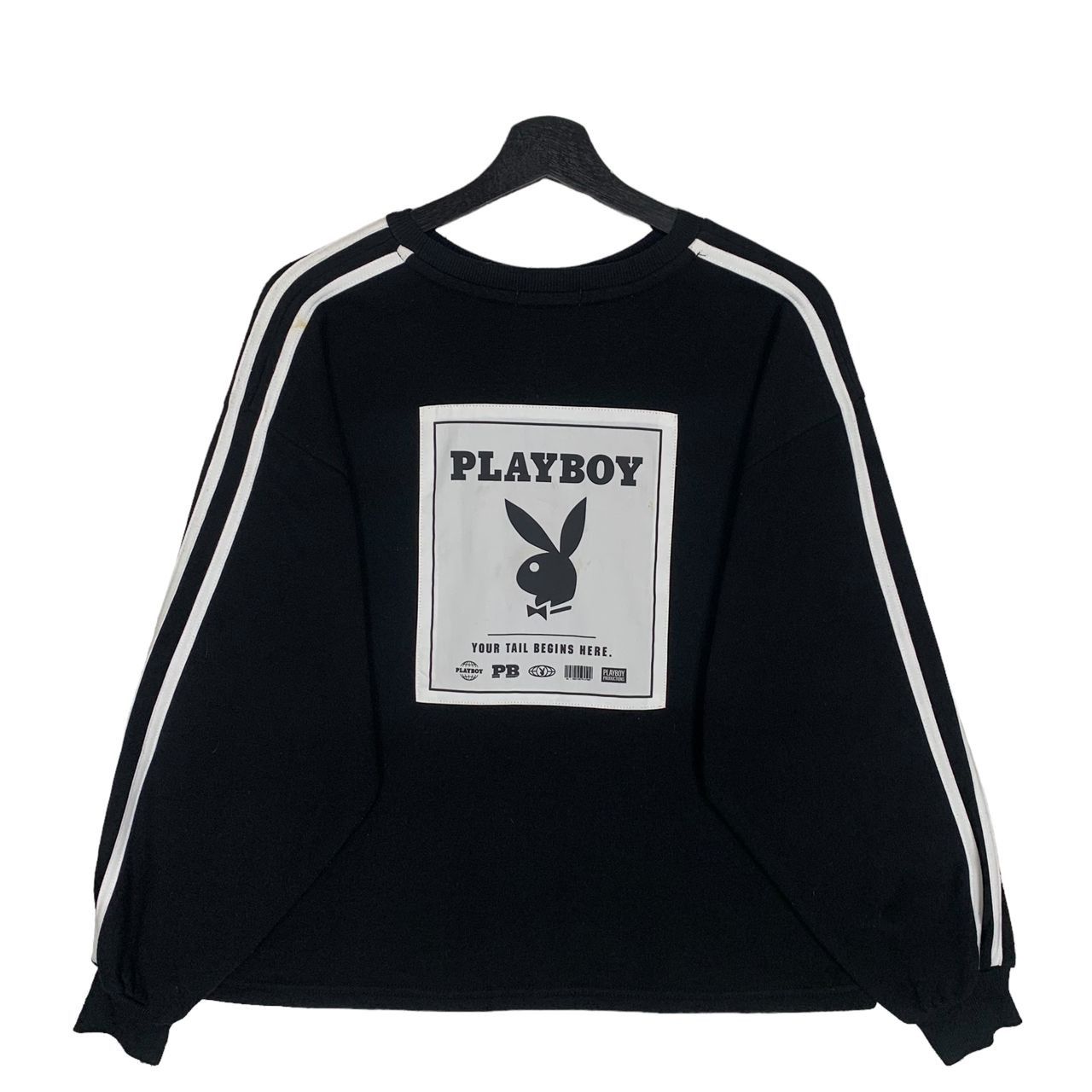 Playboy × Vintage Playboy Bunny Small Logo Sweatshirt Playboy Crewneck Size M / US 6-8 / IT 42-44 - 2 Thumbnail