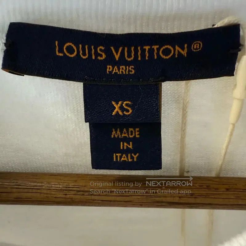 Louis Vuitton Louis Vuitton Women's White Cotton T. Size XS / US 0-2 / IT 36-38 - 4 Thumbnail