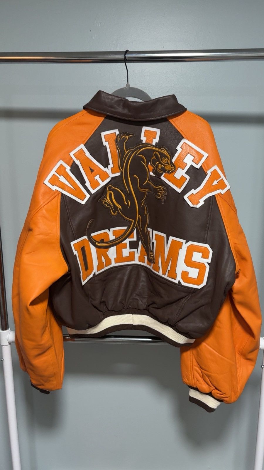 Vale Vale Forever Aubrey Bomber ‘Brown/Orange’ Size US XL / EU 56 / 4 - 2 Thumbnail