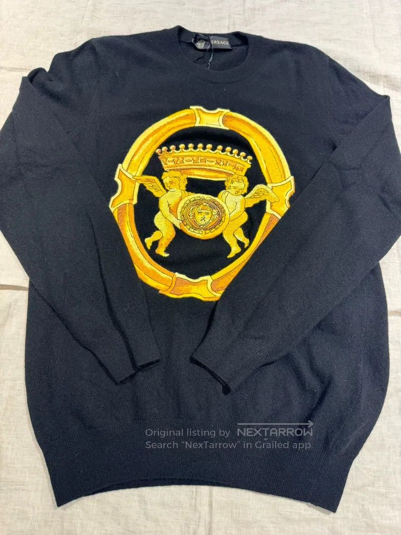 Versace Versace Men's wool sweater Size US M / EU 48-50 / 2 - 1 Thumbnail