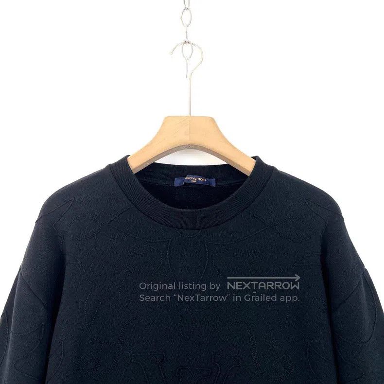 Louis Vuitton Louis Vuitton Black classic presbyopic dark grain embroide Size US L / EU 52-54 / 3 - 3 Thumbnail