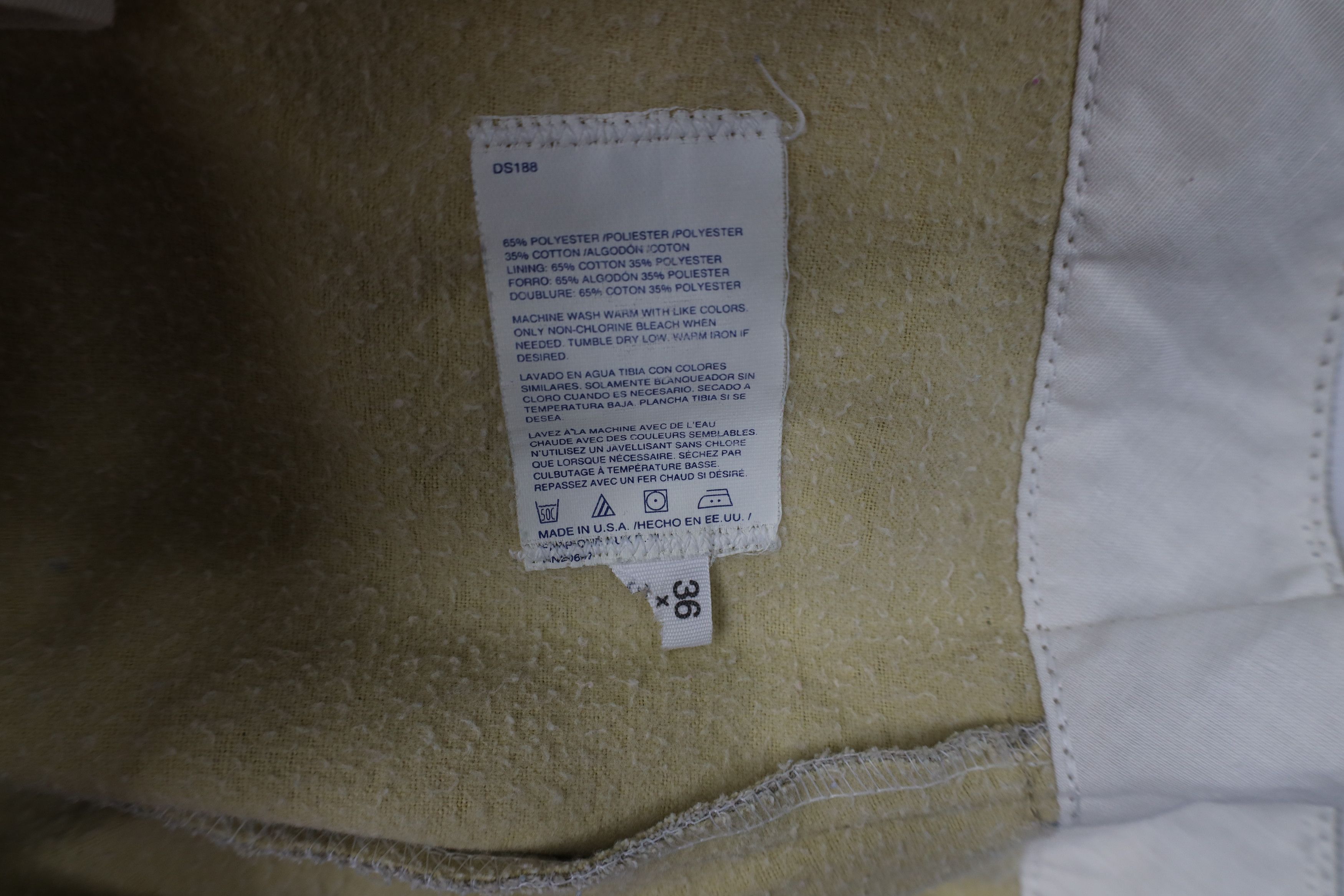 Dickies Vintage 70s Dickies Chamois Cloth Lined Wide Leg Pants USA Size US 36 / EU 52 - 9 Thumbnail