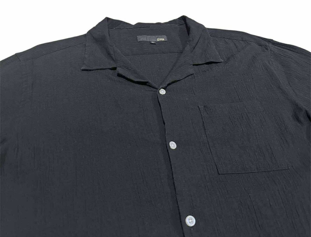 Japanese Brand 🔥Japanese Trenza Pleats Open Collar Shirt Issey Miyake Style Size US L / EU 52-54 / 3 - 2 Thumbnail