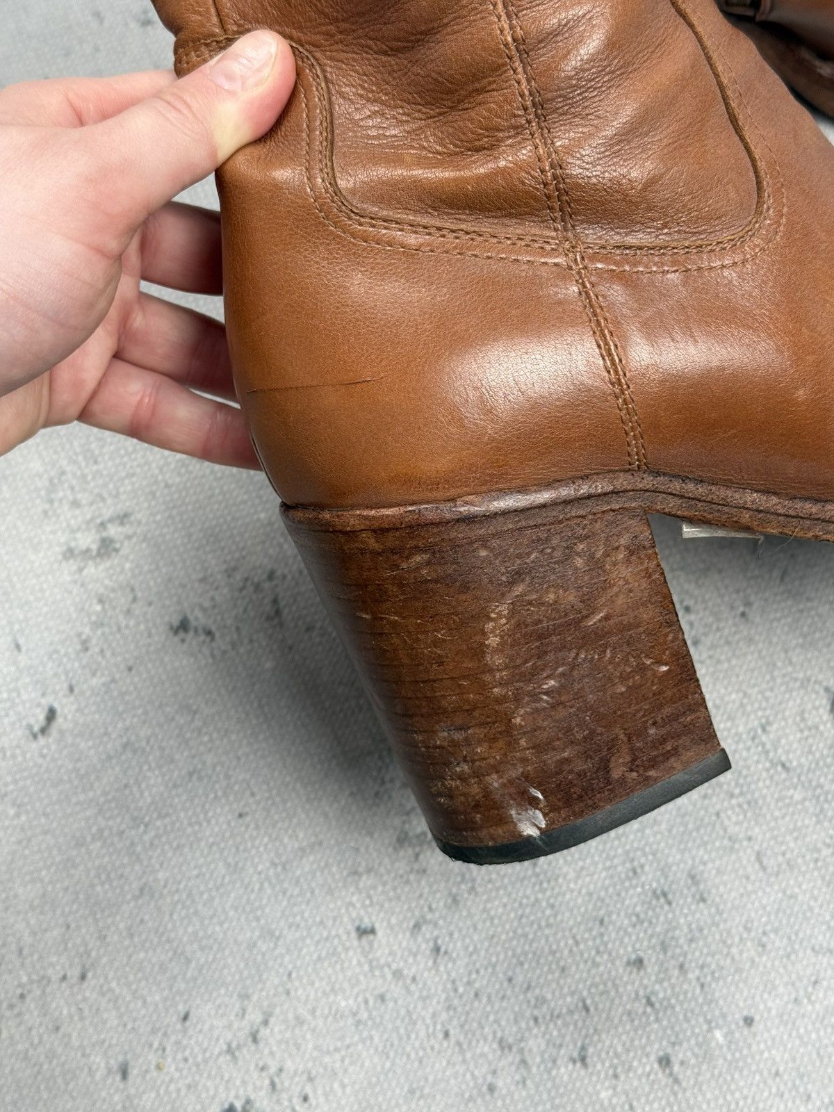 Officine Creative Officine Creative Leather Ankle Boots Artisan Heeled Boots Size US 9 / IT 39 - 16 Thumbnail