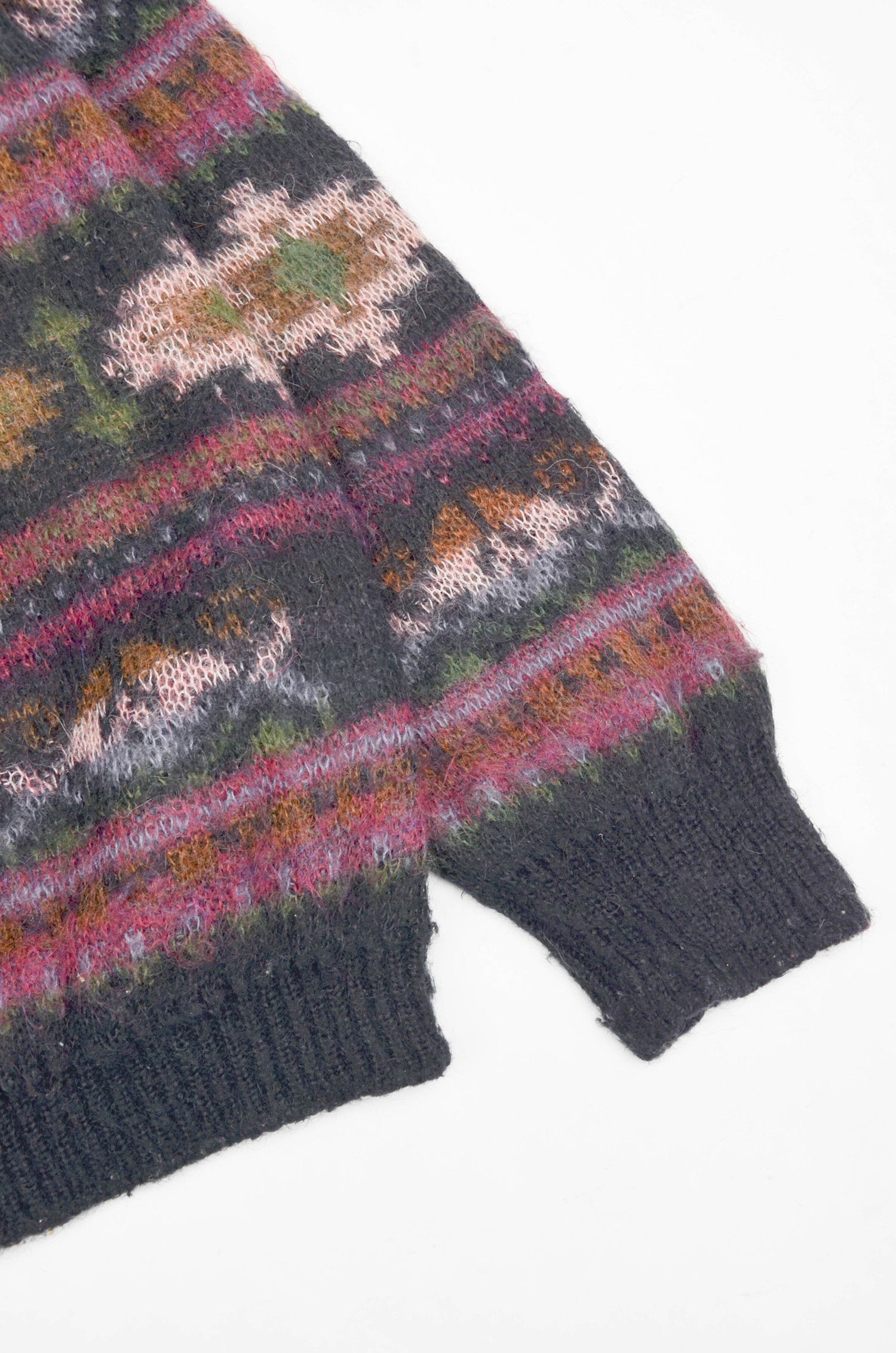 Vintage Vintage Sabri & Lory Italian Mohair Knit Cardigan - L Size L / US 10 / IT 46 - 4 Thumbnail