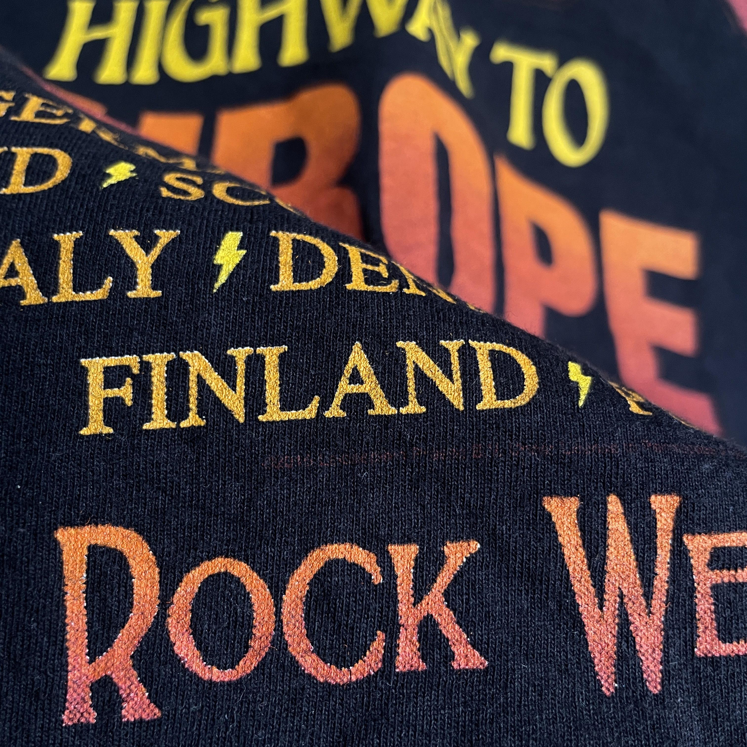 AC/DC AC/DC Highway To Europe Tour T-Shirt Size S Size US S / EU 44-46 / 1 - 5 Thumbnail