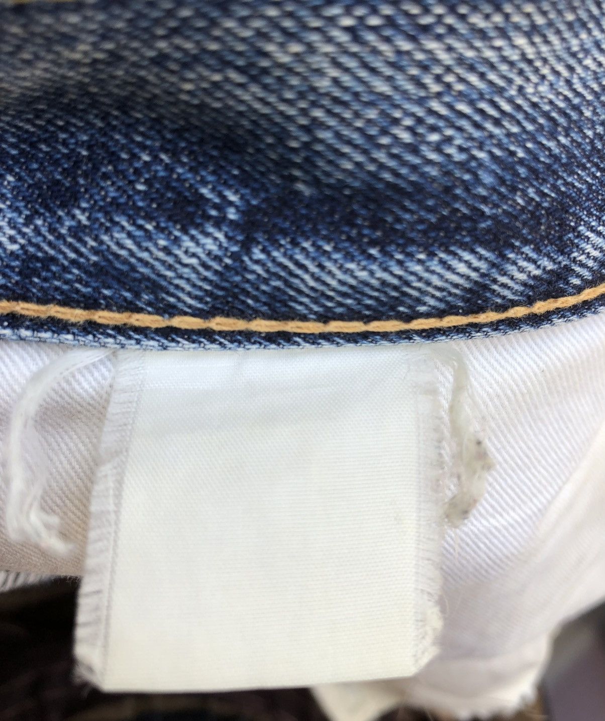 Hysteric Glamour Hysteric Glamour Distressed With Stud Selvedge Jeans Size US 31 - 19 Thumbnail
