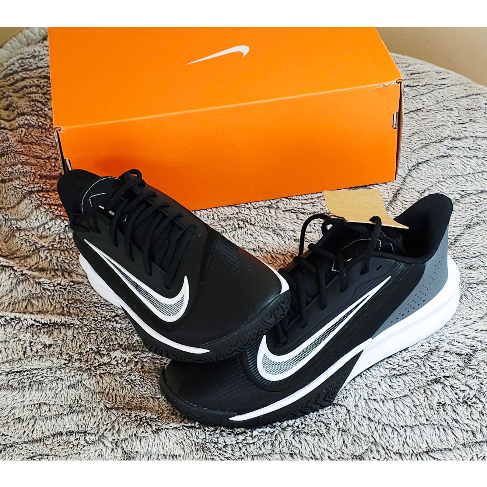 Nike NIB-Nike Precision 7 Sneakers - Black/White/Grey – Men’s 8.5 Size US 8.5 / EU 41-42 - 1 Thumbnail