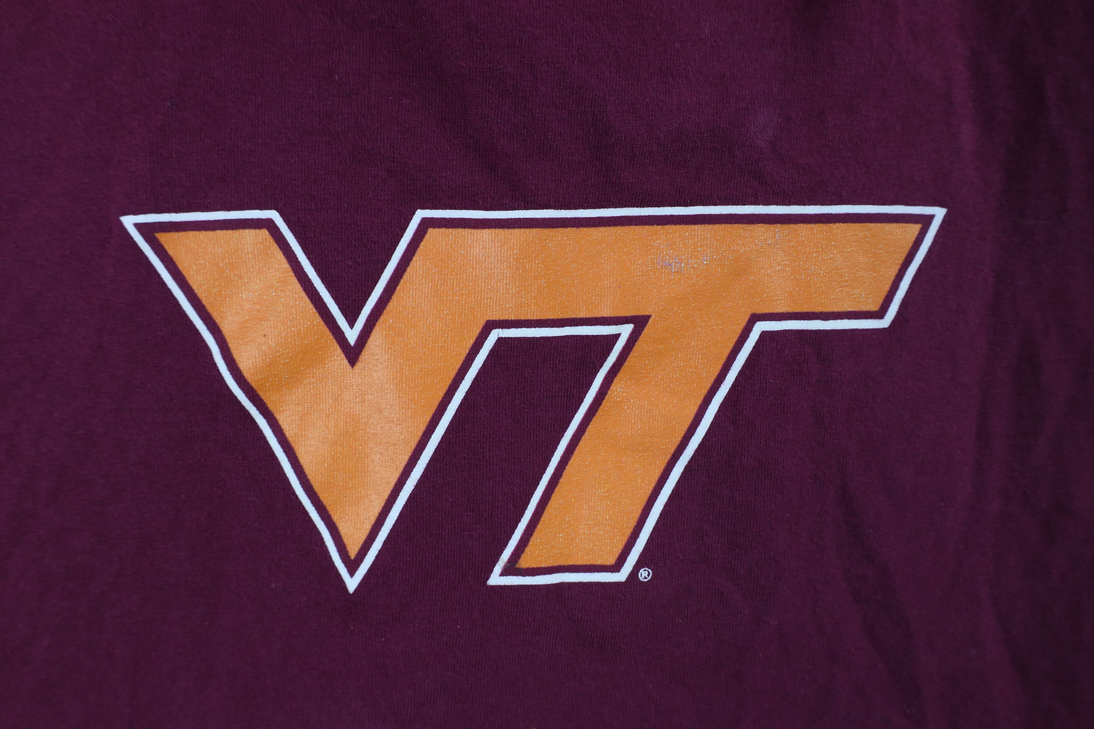 Vintage Vintage Virginia Tech University Short Sleeve T-Shirt Red Size US XXL / EU 58 / 5 - 4 Thumbnail