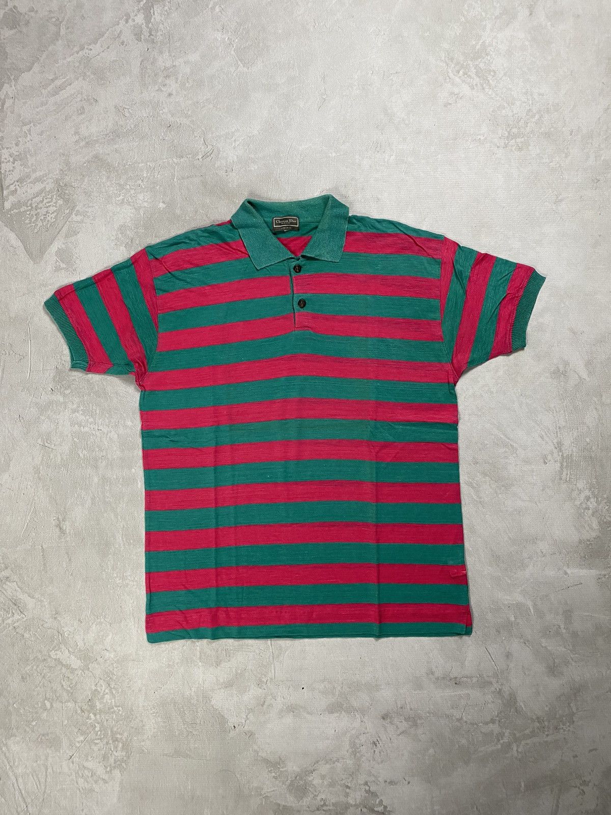 Christian Dior Monsieur Vintage Cristian Dior Polo Shirt Size US M / EU 48-50 / 2 - 1 Thumbnail