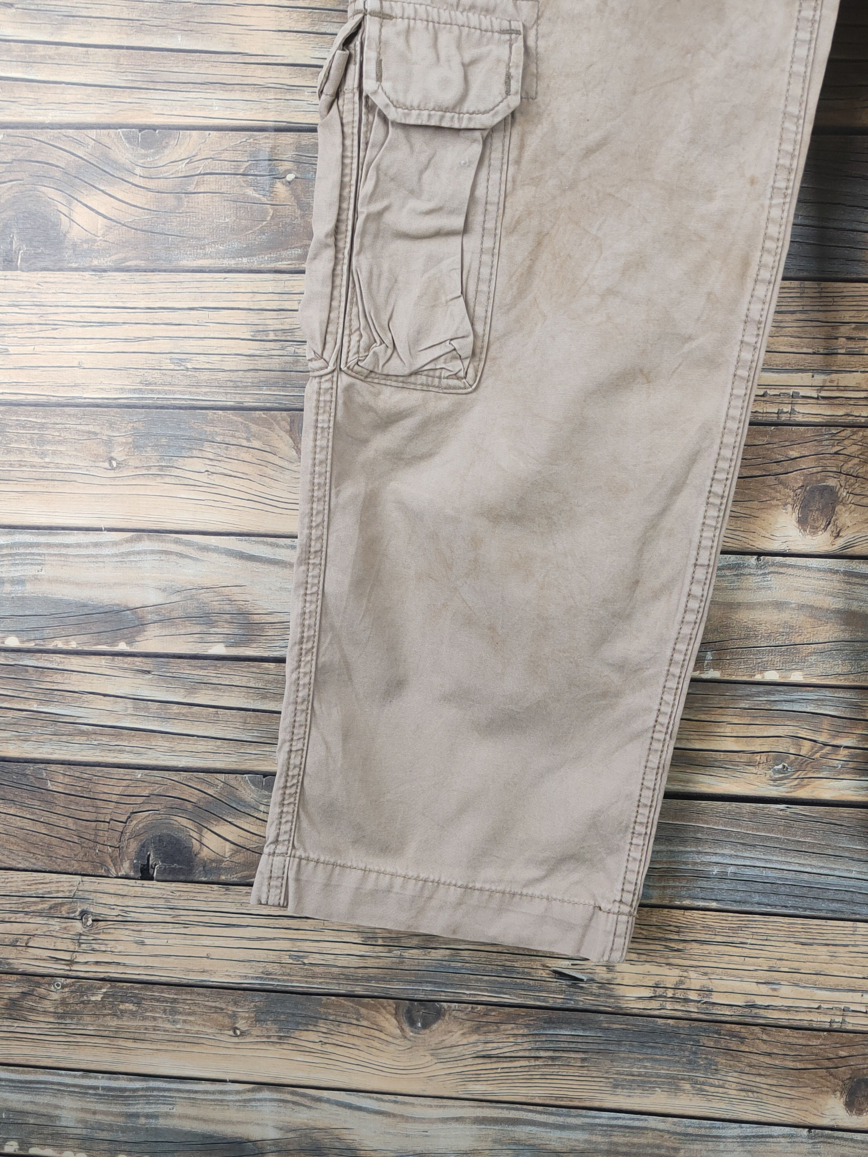 Alpha Industries DL Alpha Industries Beige Multipocket Cargo Pants #46-039 Size US 30 / EU 46 - 5 Thumbnail