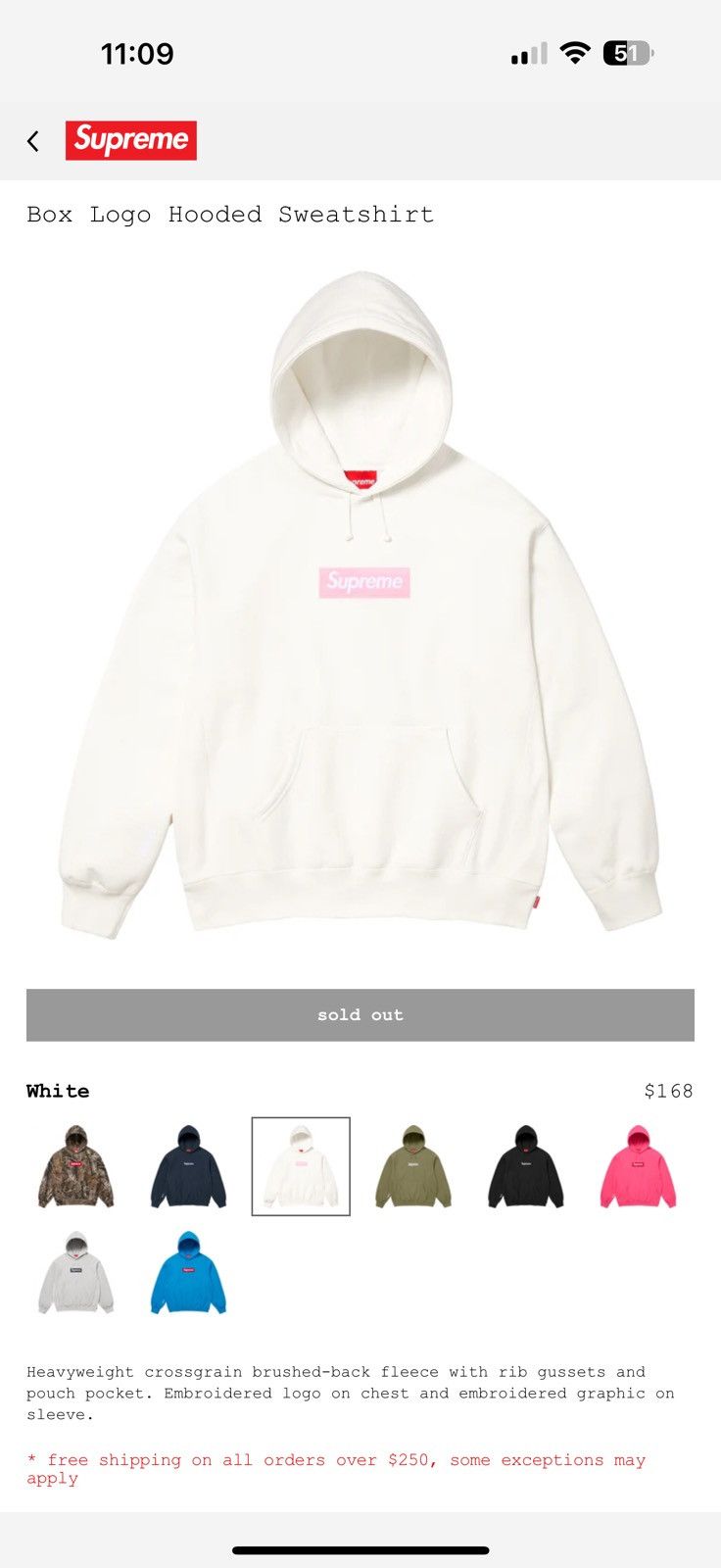 Supreme Supreme box logo hooded Pink box logo FW25 Size US M / EU 48-50 / 2 - 1 Thumbnail