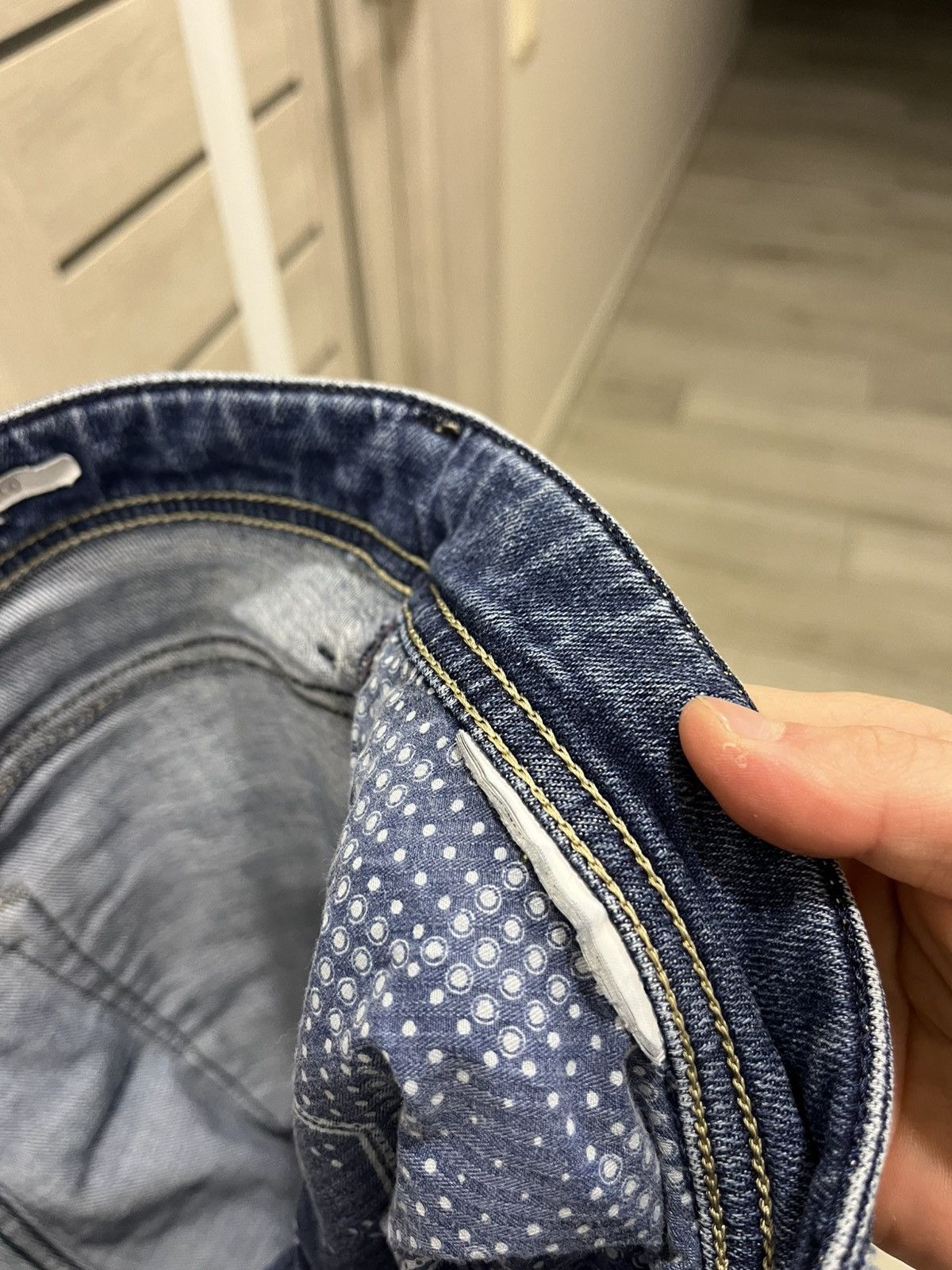 Japanese Brand Vintage Replay Jeans Size US 32 / EU 48 - 7 Thumbnail