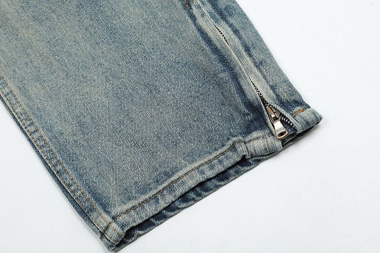 Vintage American street loose straight high waist casual jeans Size US 32 / EU 48 - 5 Thumbnail