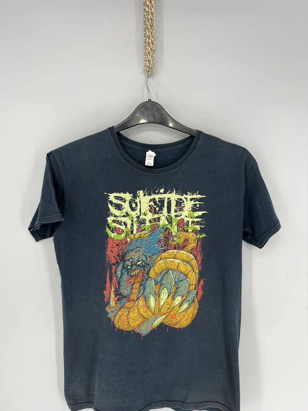 Band Tees Vintage Y2K Suicide Silence Vintage Rock Band Tee Size US S / EU 44-46 / 1 - 6 Thumbnail