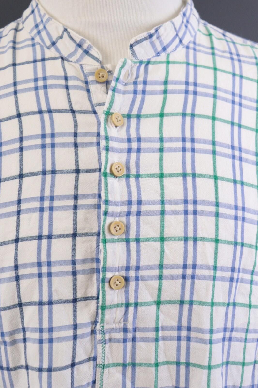 Desigual Desigual Regular Summer Collarless Check Shirt Size 2XL Size US XXL / EU 58 / 5 - 4 Thumbnail