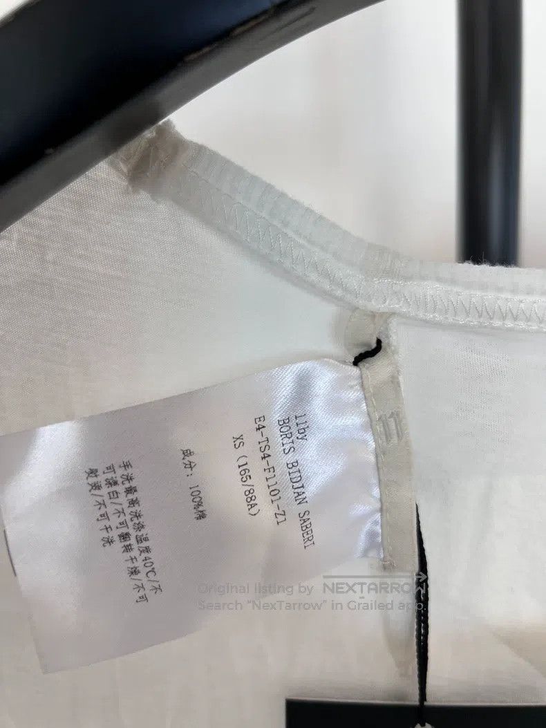 Boris Bidjan Saberi Boris Bidjan Saberi Cotton Rubber Print Short Sleeve T-Shi Size US XS / EU 42 / 0 - 5 Thumbnail