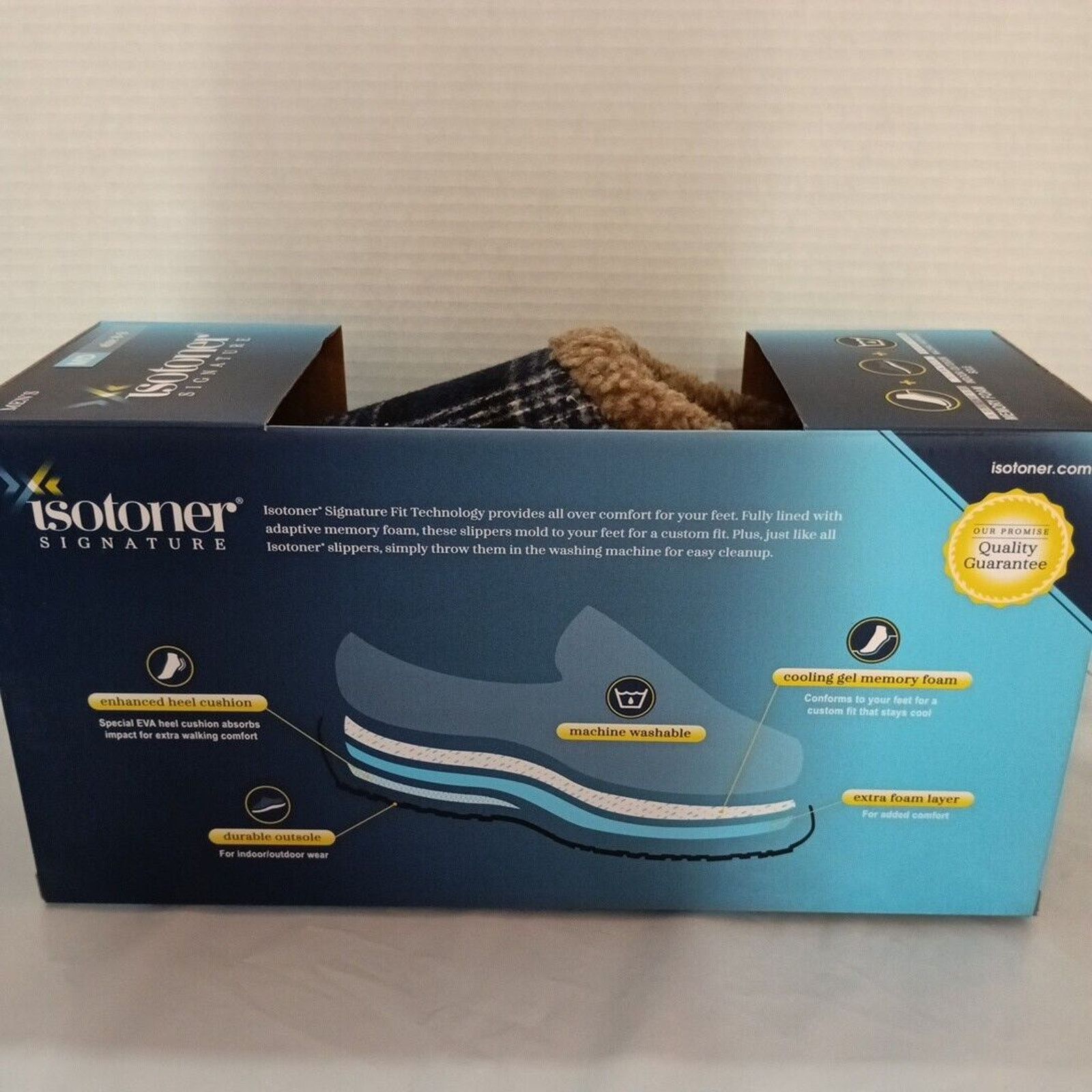 Other Isotoner Memory Foam Slippers Size US 8 / EU 41 - 5 Thumbnail
