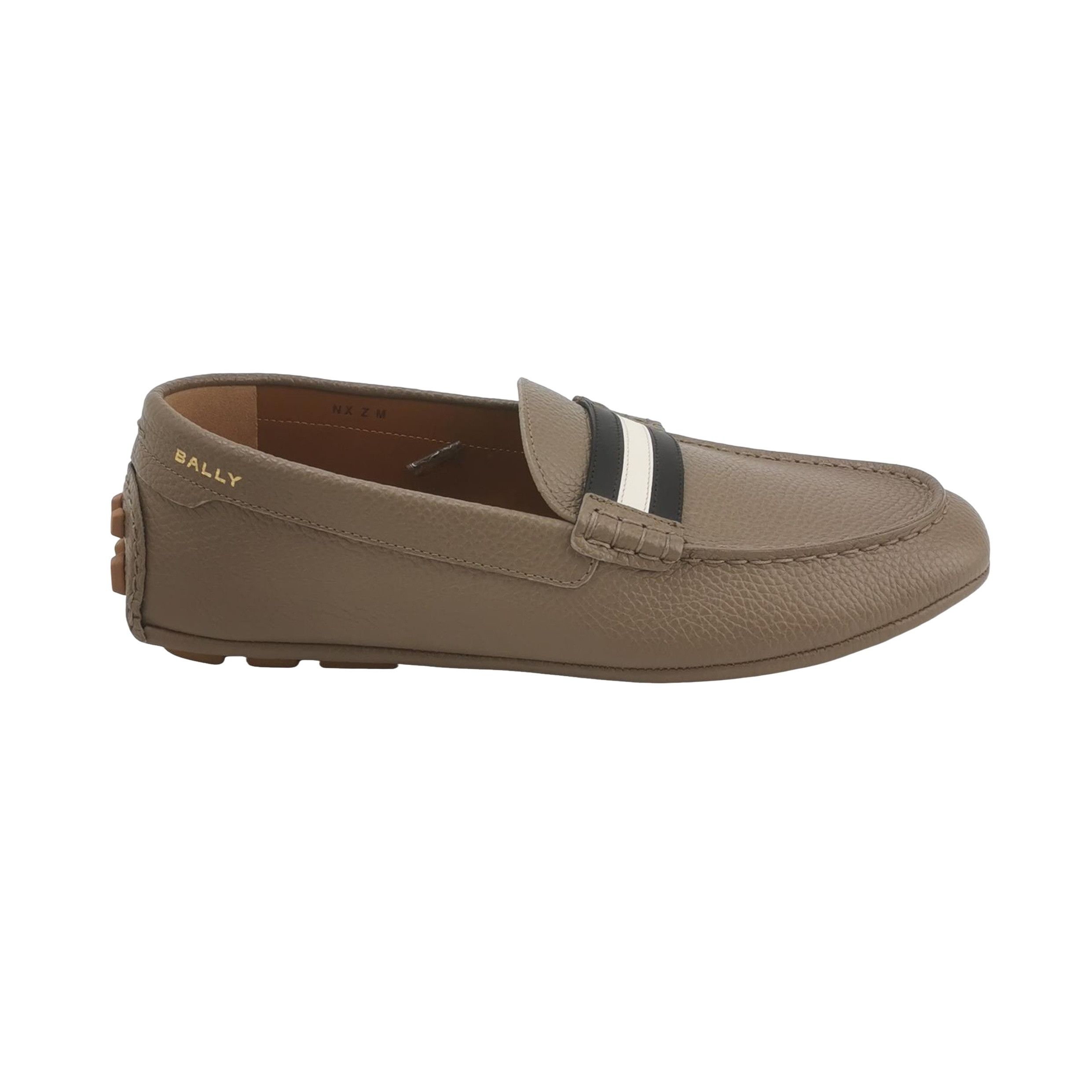 Bally Bally Striped Leather Loafers 41.5 Size US 8 / EU 41 - 1 Thumbnail